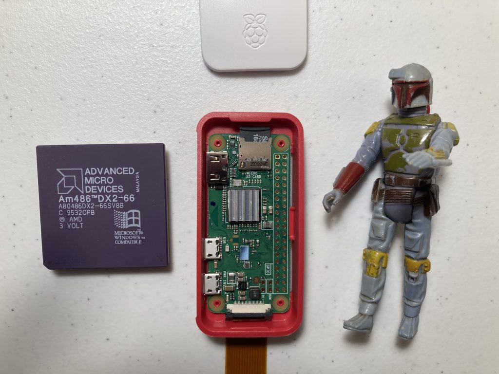 Raspberry Pi Zero W Size Comparison